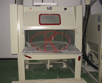 Electronic elements high-efficient pressure sandblasting cabinet