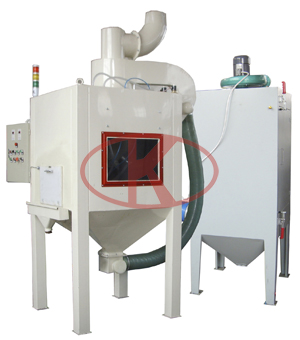 LSZXPS1010F-4A brake vortex suction type automatic sandblasting cabinet