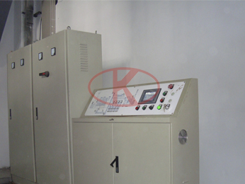 PLC electrical system in sandblasting room